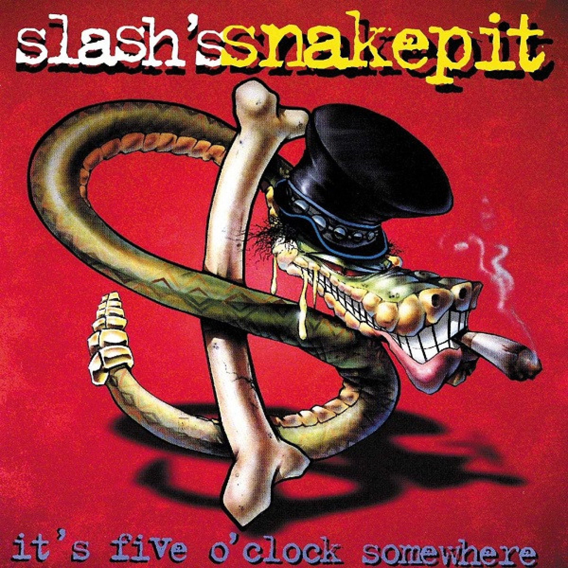 洋楽 slash's snakepit LP 2LP/EU GEF-24730 Slash's Snakepit It's Five O'clock Somewhere LP Vinyl Original 1995